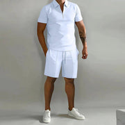 Polo Shorts Set Herren