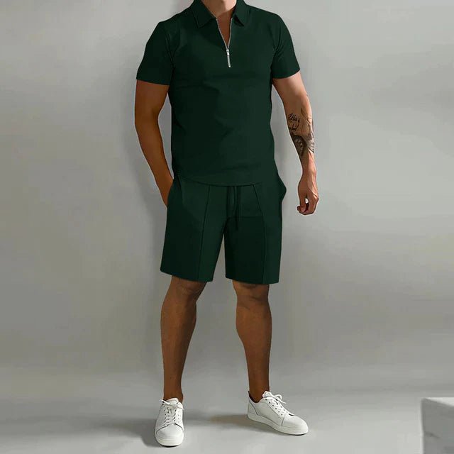 Polo Shorts Set Herren