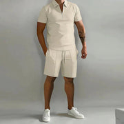 Polo Shorts Set Herren