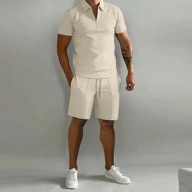 Polo Shorts Set Herren