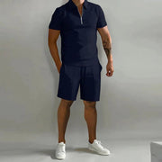 Polo Shorts Set Herren