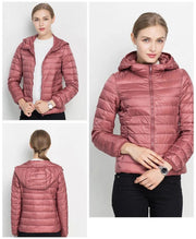 Damen Daunenjacke | Langer Ärmel
