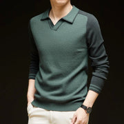Pullover Herren mit Polokragen