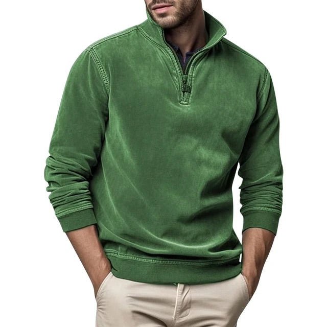 Pullover Herren mit Stehkragen