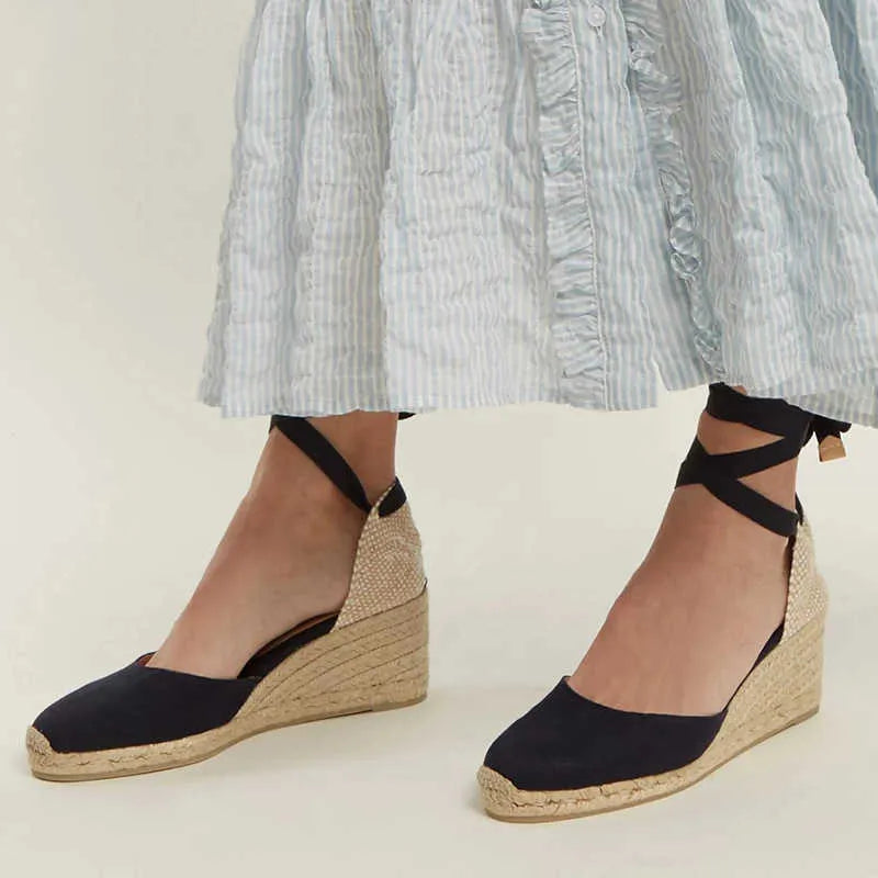 Heidi-Mode | Sandalen mit Knöchelriemen