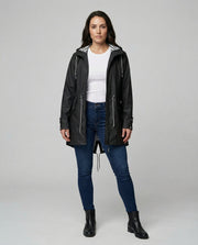 Regenmantel Damen Kapuze