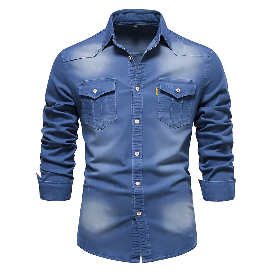 Albert | Modern geschnittenes Utility-Hemd
