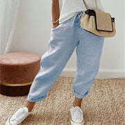 Ella™ Elegante Leinenhose aus Baumwoll-Leinen-Mix | Damen
