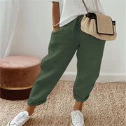 Ella™ Elegante Leinenhose aus Baumwoll-Leinen-Mix | Damen