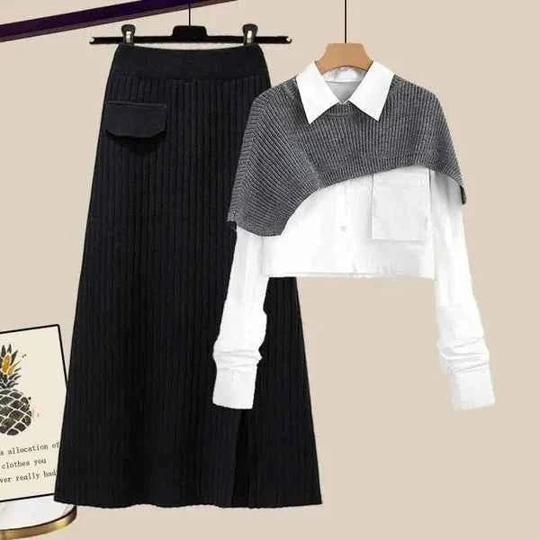 Rock Und Oberteil Set Elegant