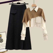 Rock Und Oberteil Set Elegant