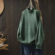 MILOU | GESTRICKTER ROLLKRAGENPULLOVER MIT STIL