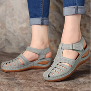 Karin | Damen Frühlings Cutout Walking Sandalen