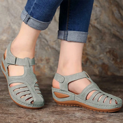 Karin | Damen Frühlings Cutout Walking Sandalen
