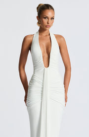 Bria | Fließendes Maxikleid Whisper Trail