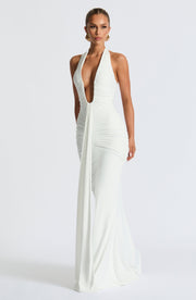 Bria | Fließendes Maxikleid Whisper Trail