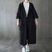 Damen Oversize Trenchcoat | Mit Taschen
