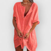 Vera | Vestito Corto in Cotone