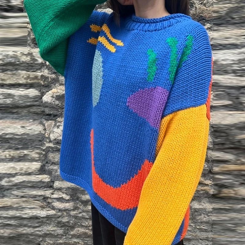 Beek – gemütlicher boho-pullover
