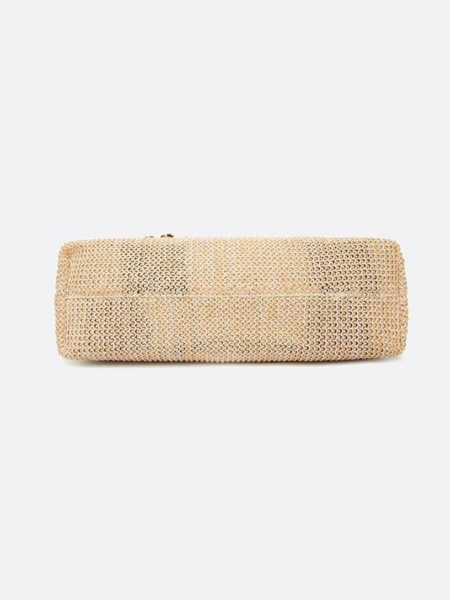Mira | Große Strohtasche mit langen Tragehenkeln & Deko-Pompon – Sommerlicher Shopper aus Naturmaterial