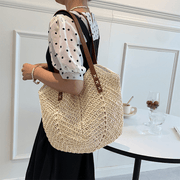 Vegane Leder Tote Bag – Minimalistische Große Schultertasche