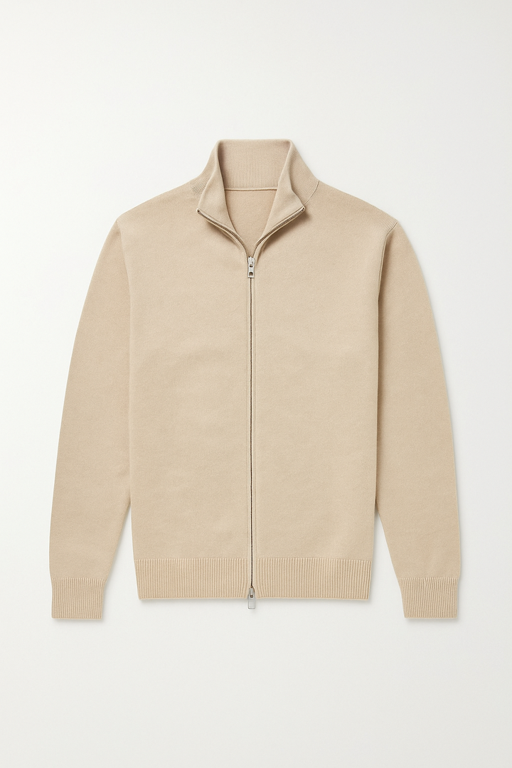Herren Slim-Fit-Cardigan | Langarm