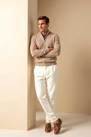 Herren Slim-Fit-Cardigan | Langarm