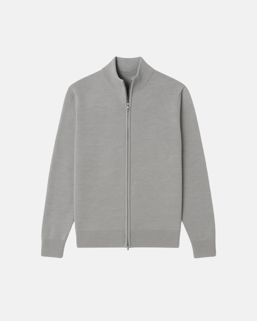 Herren Slim-Fit-Cardigan | Langarm