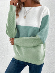 Lena | Stilvoller Damen Strickpullover mit langen Ärmeln