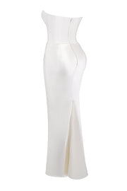 Heidi-Mode | Elegante Strapless Korsettkleid