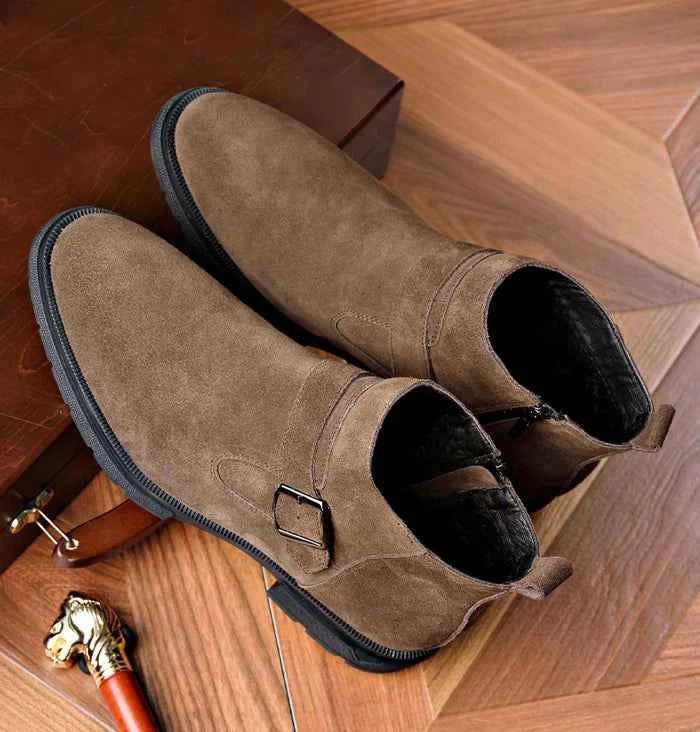 Schnallen Stiefel Herren