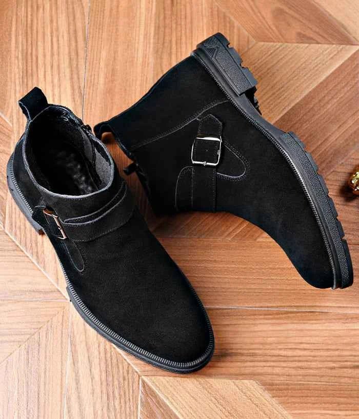 Schnallen Stiefel Herren