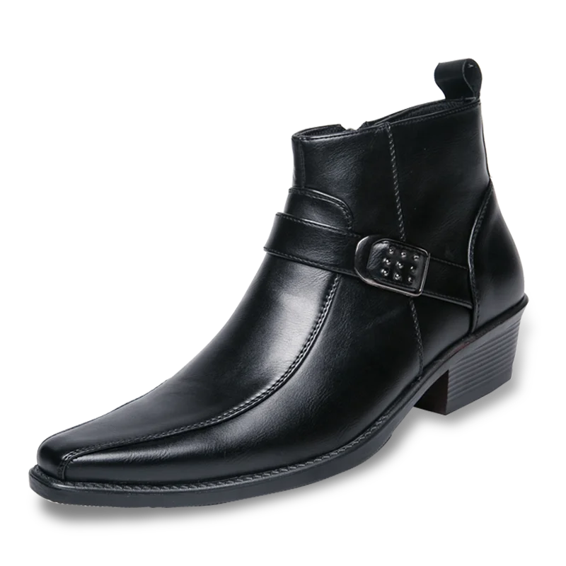 Daniel | Herren Chelsea-Stiefel mit trendigem Schnallendesign