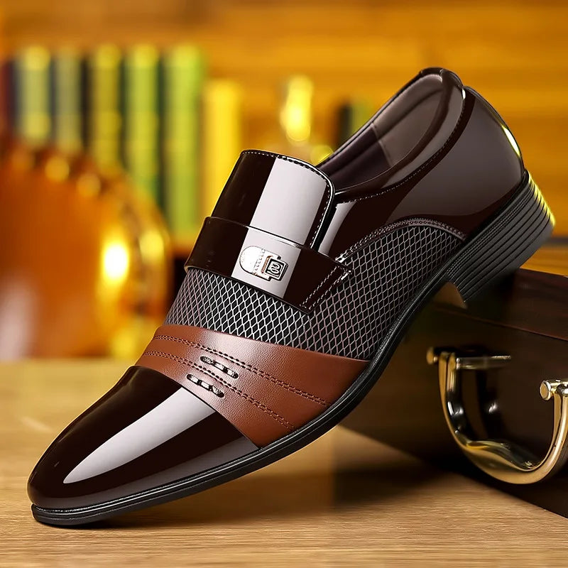 Vicente - Hochglänzende Formelle Schuhe
