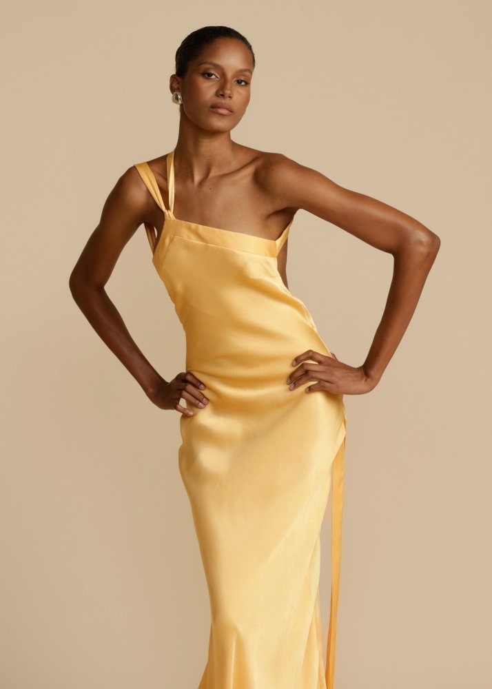 Selena | Damen Maxikleid – Elegantes Fließendes Kleid Hochzeit & Sommerpartys 2026