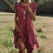 Selene - Kurzärmeliges Sommerkleid