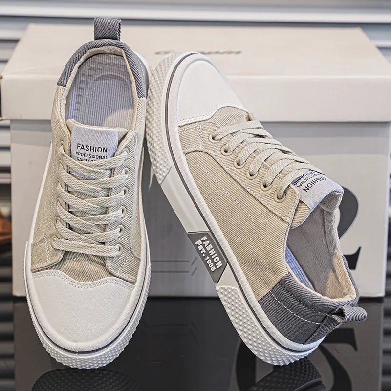 Sneaker Herren Retro Low Top mit Schnürung