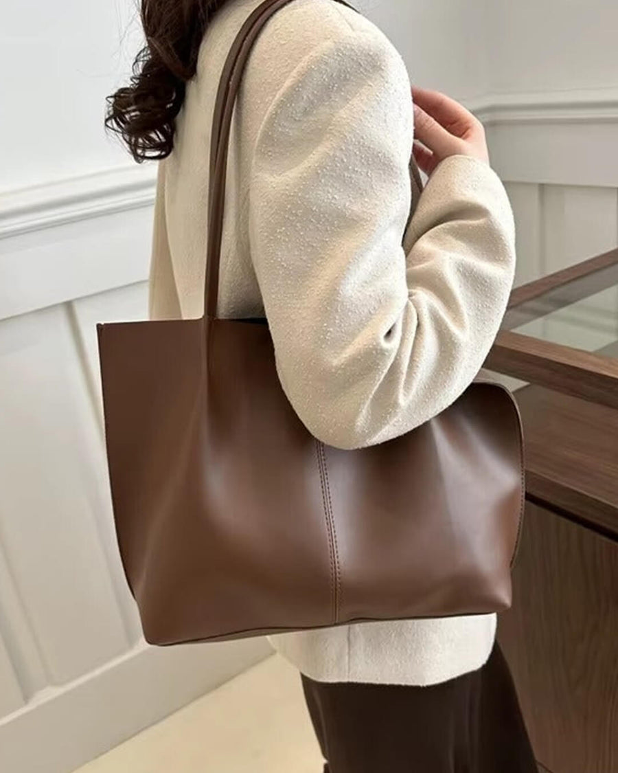 Calista Kunstleder-Shopper Tasche