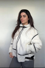 Chantal Bouclé Bomberjacke