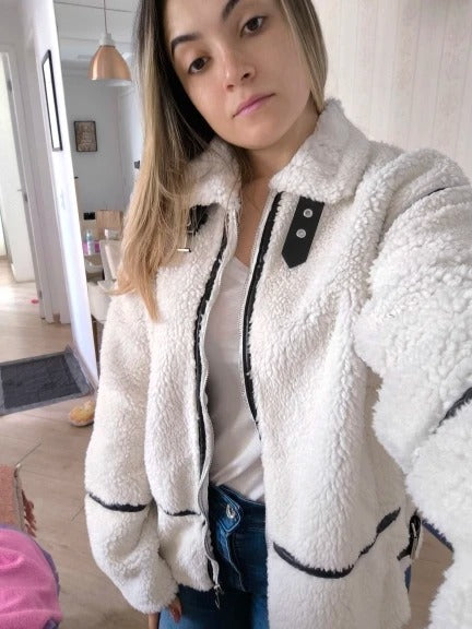 Chantal Bouclé Bomberjacke