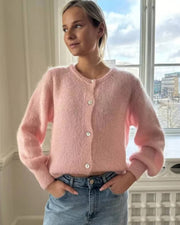Freya Flauschiger Strick-Cardigan
