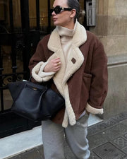 Leona Kunstlederjacke