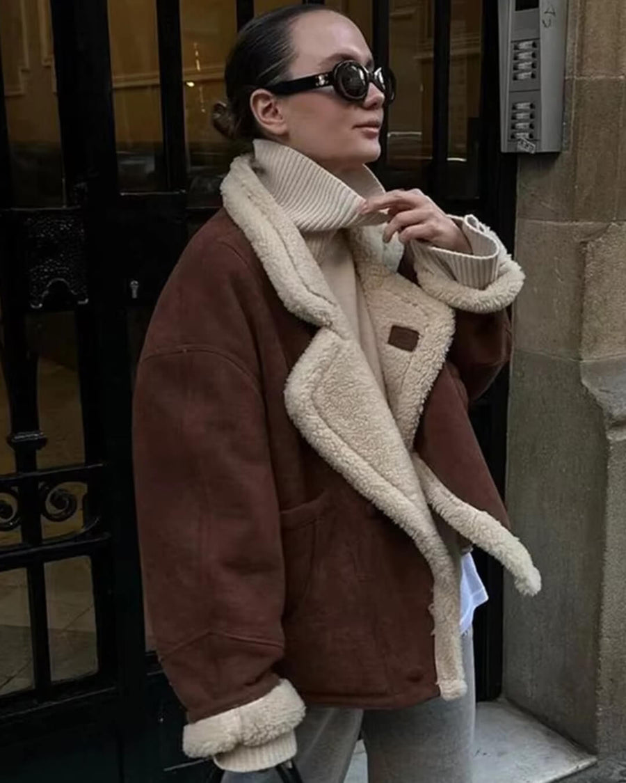 Leona Kunstlederjacke