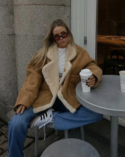 Leona Kunstlederjacke