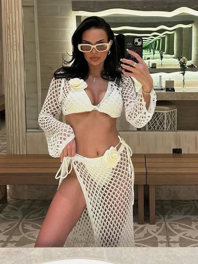 Rose Triangel Bikini