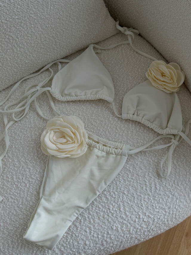Rose Triangel Bikini