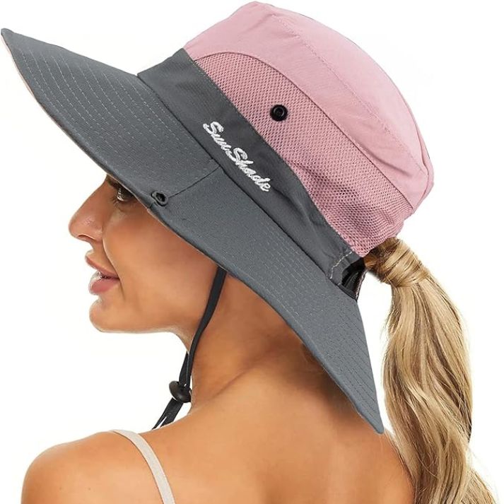 Sonnenhut Damen UV Schutz mit breiter Krempe