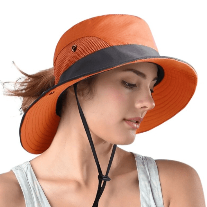 Sonnenhut Damen UV Schutz mit breiter Krempe