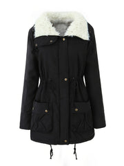 Stylische Winterjacke Für Damen | Mittellang