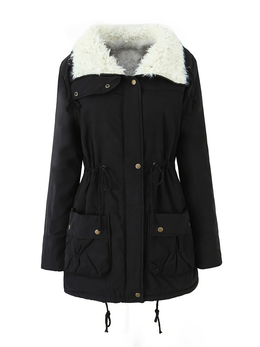 Stylische Winterjacke Für Damen | Mittellang